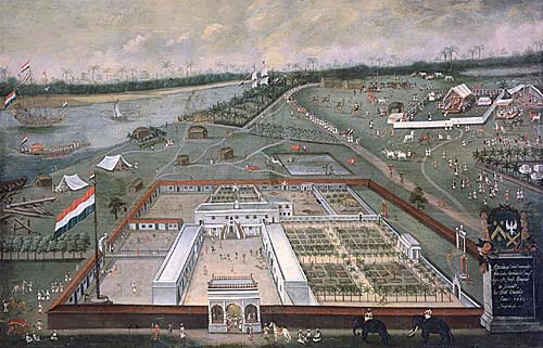 Factorij te Hougly, 1665 (Hendrick van Schuylenburgh)